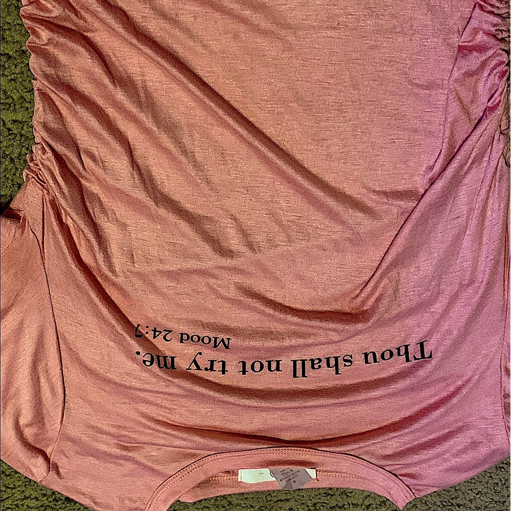 Pink shirt
